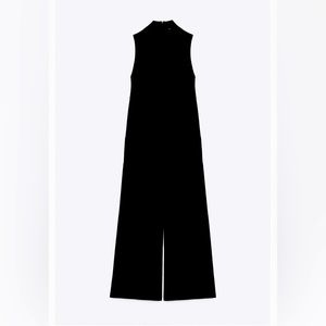 Zara long wide leg jumpsuit
